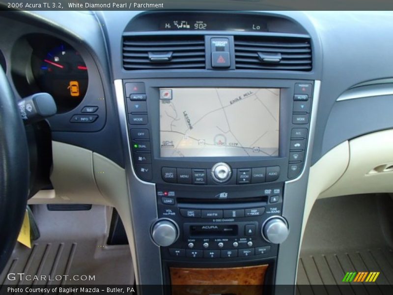 White Diamond Pearl / Parchment 2006 Acura TL 3.2