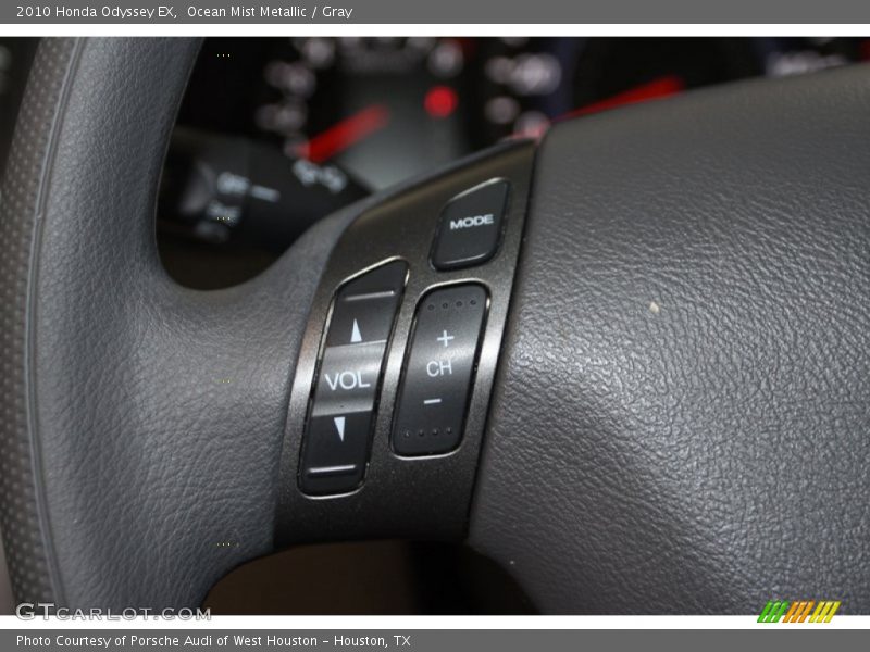 Ocean Mist Metallic / Gray 2010 Honda Odyssey EX