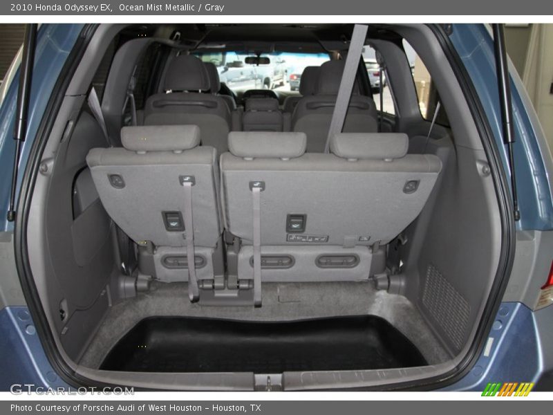 Ocean Mist Metallic / Gray 2010 Honda Odyssey EX