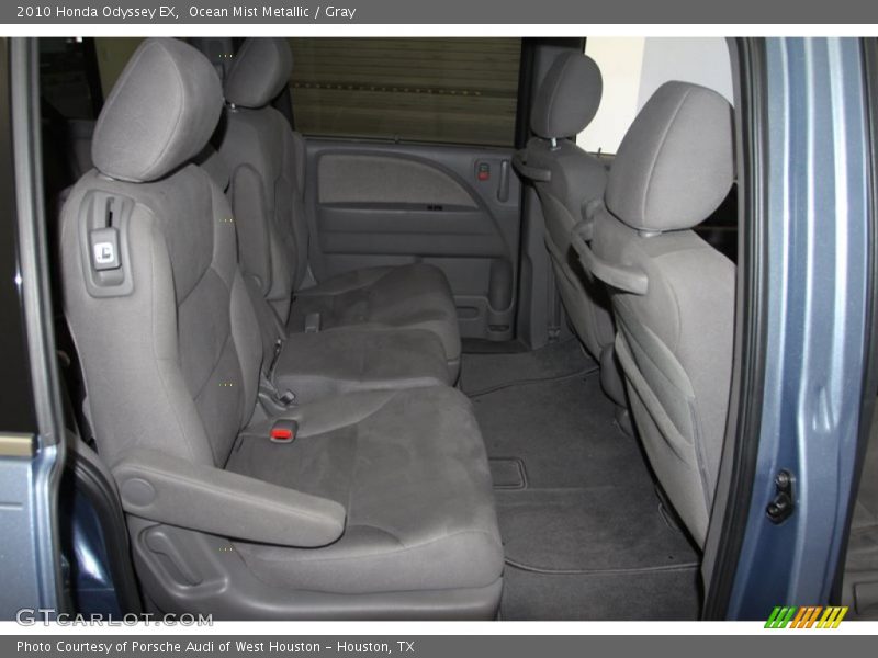 Ocean Mist Metallic / Gray 2010 Honda Odyssey EX