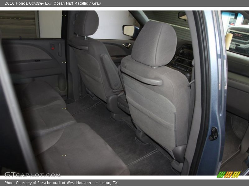 Ocean Mist Metallic / Gray 2010 Honda Odyssey EX