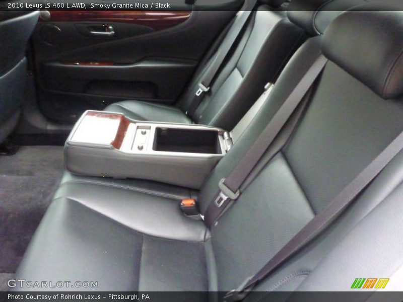 Smoky Granite Mica / Black 2010 Lexus LS 460 L AWD