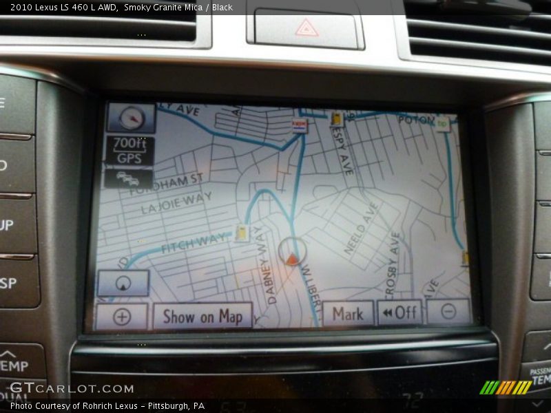 Navigation of 2010 LS 460 L AWD