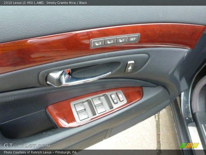 Smoky Granite Mica / Black 2010 Lexus LS 460 L AWD
