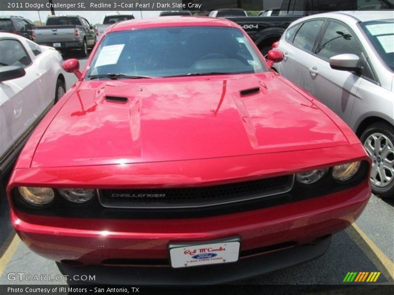 Redline 3-Coat Pearl / Dark Slate Gray 2011 Dodge Challenger SE