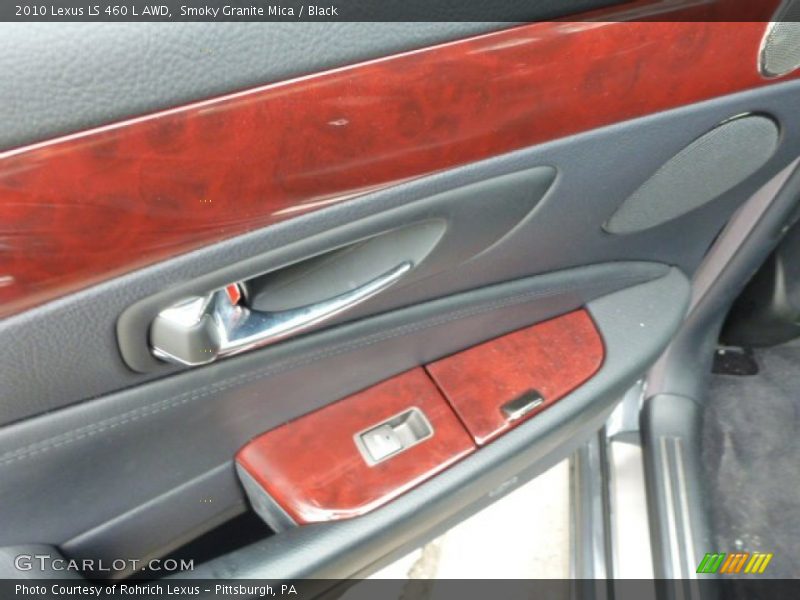 Smoky Granite Mica / Black 2010 Lexus LS 460 L AWD
