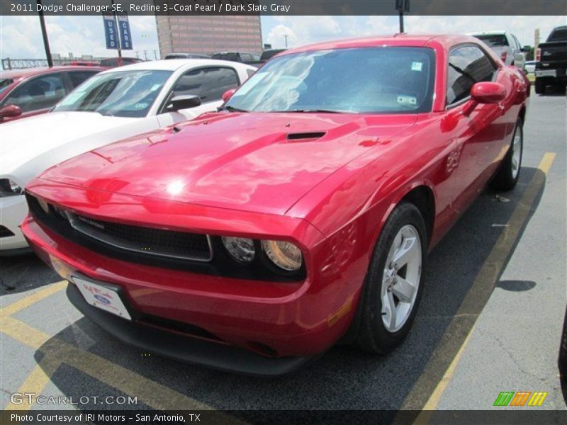 Redline 3-Coat Pearl / Dark Slate Gray 2011 Dodge Challenger SE