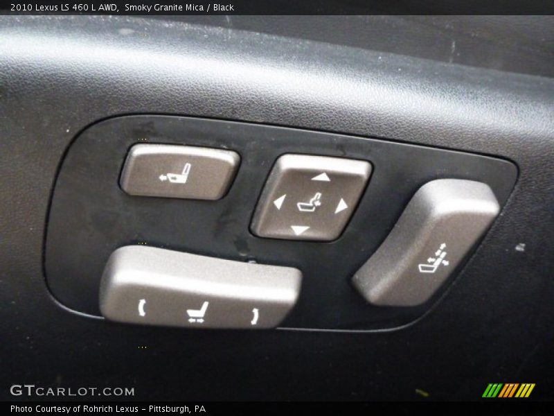 Controls of 2010 LS 460 L AWD