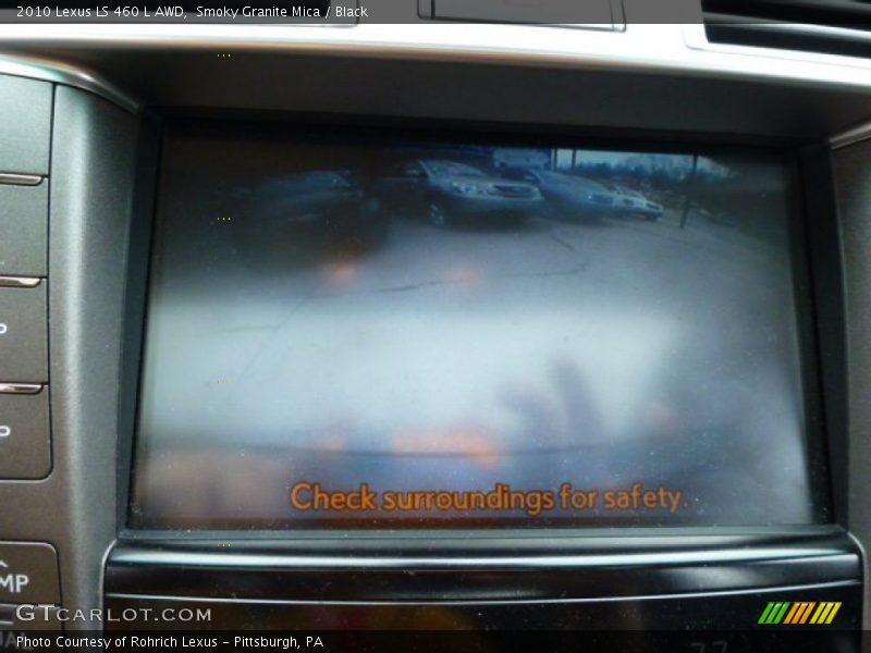Smoky Granite Mica / Black 2010 Lexus LS 460 L AWD