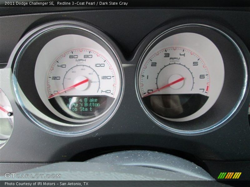 Redline 3-Coat Pearl / Dark Slate Gray 2011 Dodge Challenger SE