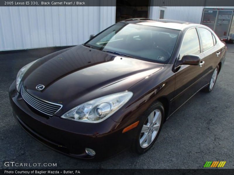Black Garnet Pearl / Black 2005 Lexus ES 330