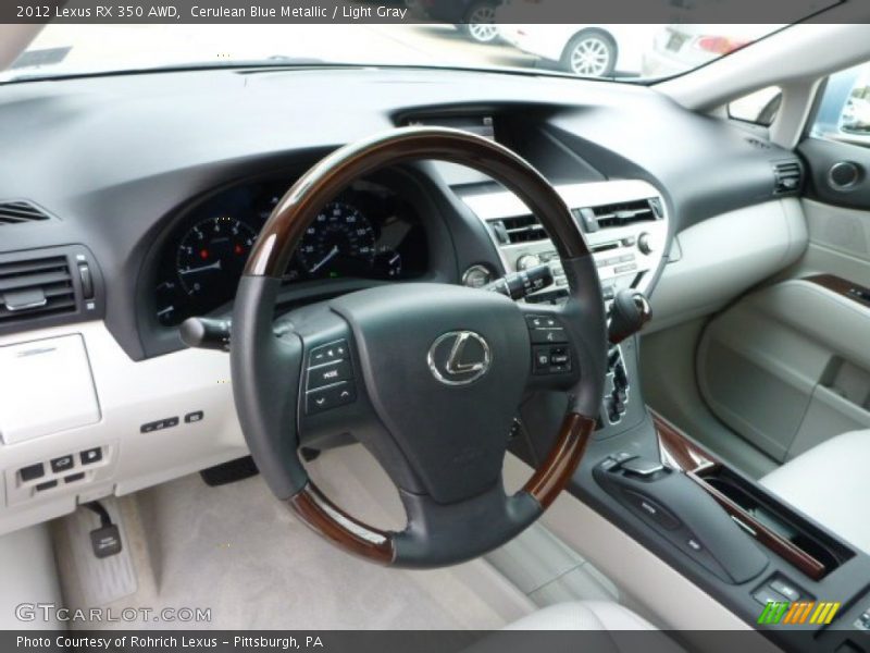  2012 RX 350 AWD Light Gray Interior