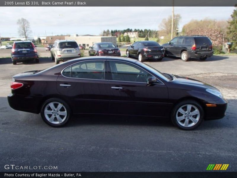 Black Garnet Pearl / Black 2005 Lexus ES 330