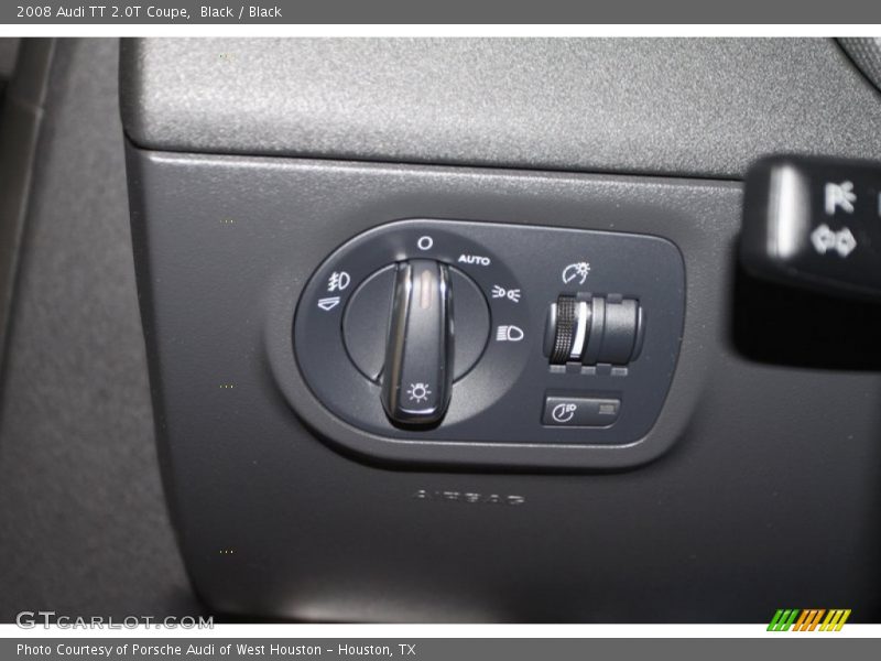 Controls of 2008 TT 2.0T Coupe