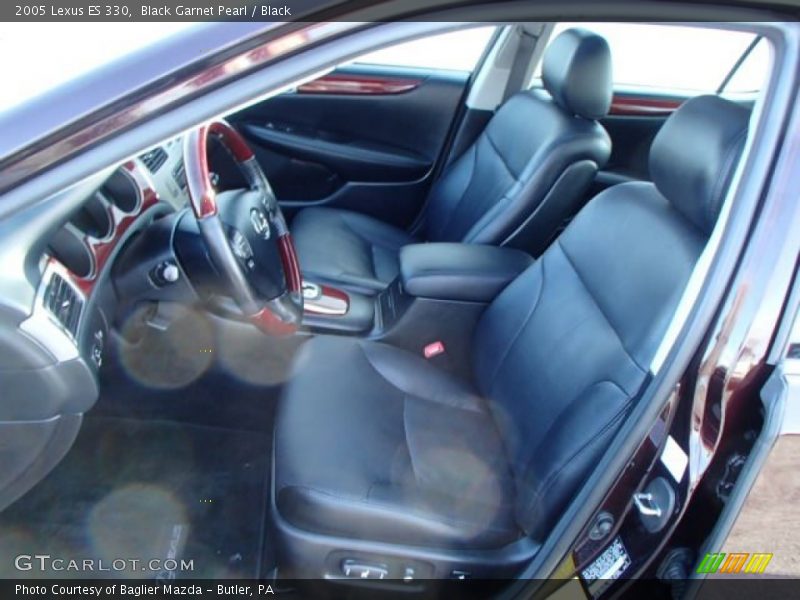 Black Garnet Pearl / Black 2005 Lexus ES 330