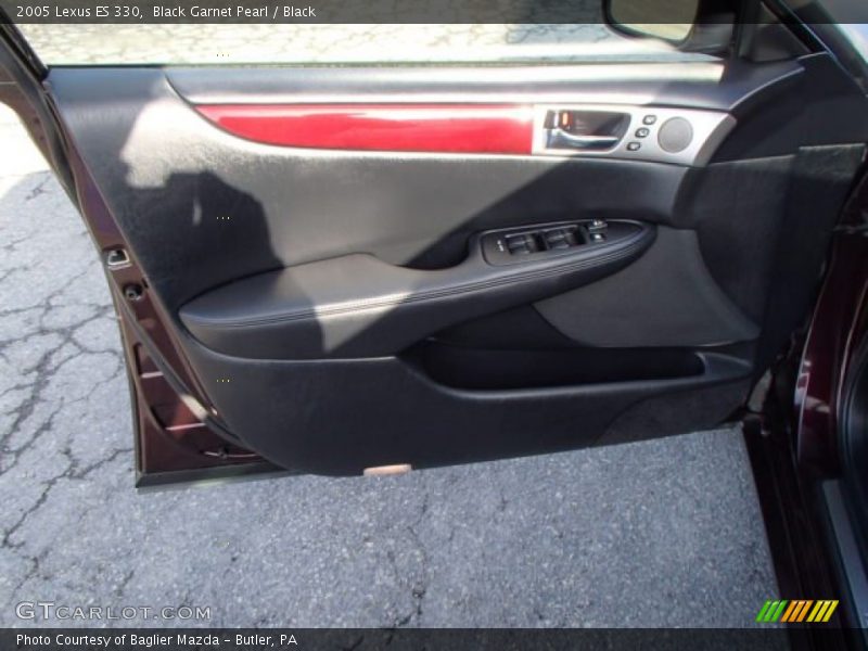 Black Garnet Pearl / Black 2005 Lexus ES 330