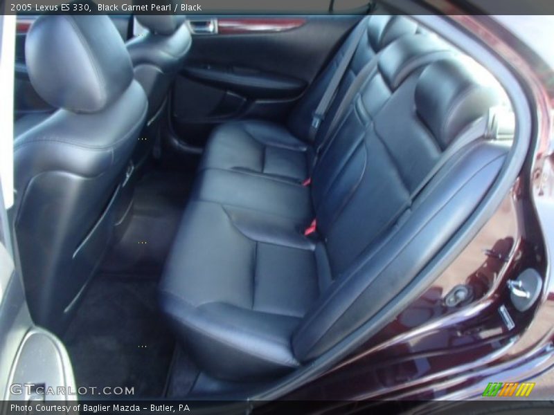 Black Garnet Pearl / Black 2005 Lexus ES 330
