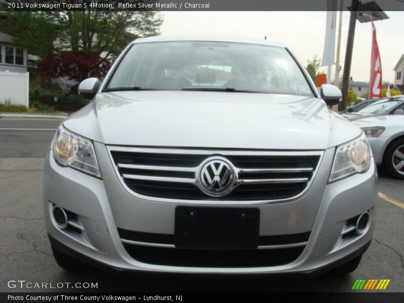 Reflex Silver Metallic / Charcoal 2011 Volkswagen Tiguan S 4Motion