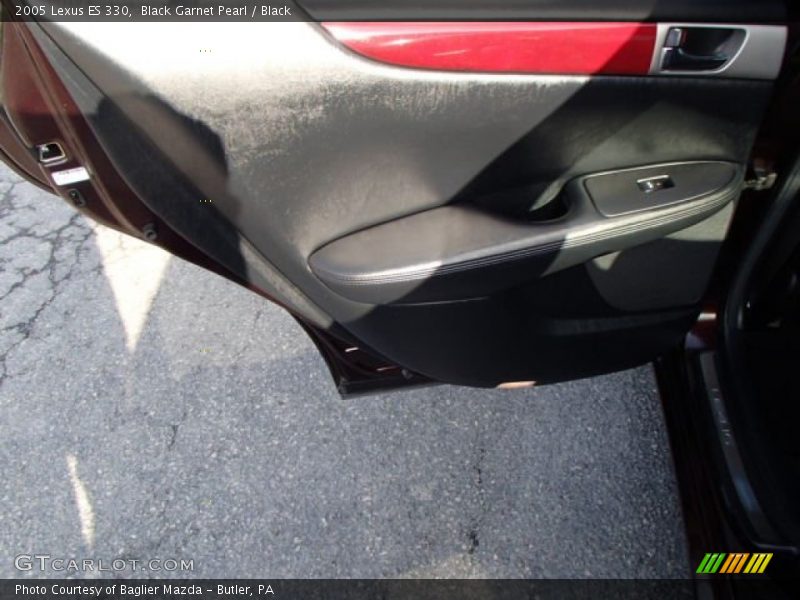 Black Garnet Pearl / Black 2005 Lexus ES 330