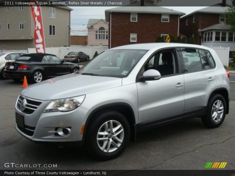 Reflex Silver Metallic / Charcoal 2011 Volkswagen Tiguan S 4Motion