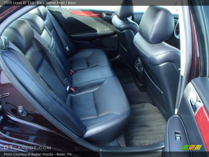 Black Garnet Pearl / Black 2005 Lexus ES 330