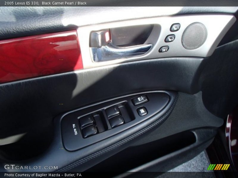 Black Garnet Pearl / Black 2005 Lexus ES 330