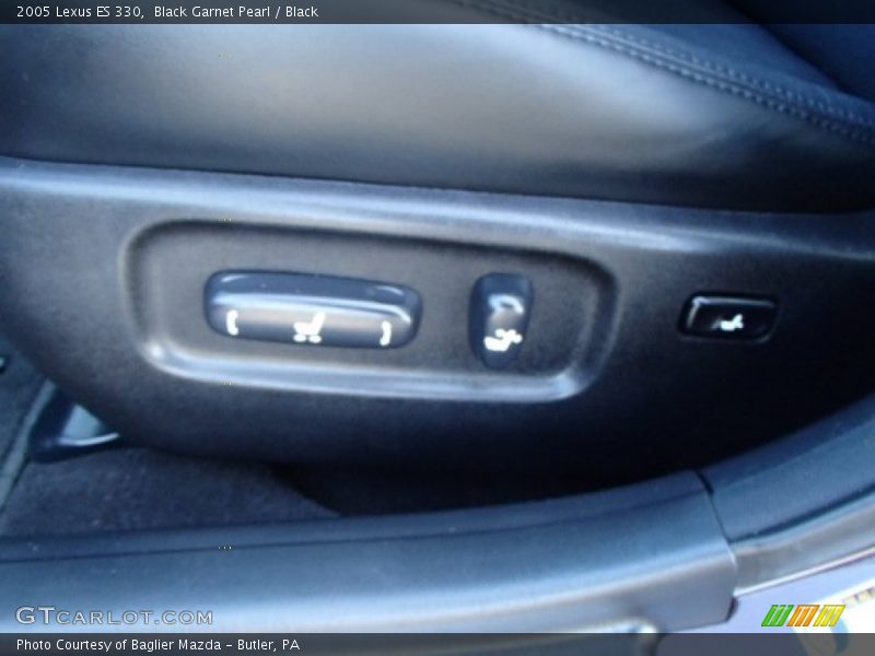 Black Garnet Pearl / Black 2005 Lexus ES 330