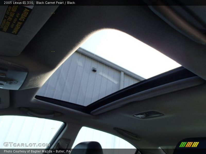 Black Garnet Pearl / Black 2005 Lexus ES 330