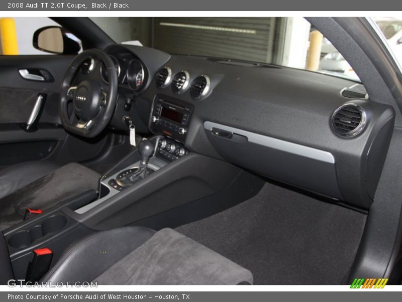 Dashboard of 2008 TT 2.0T Coupe