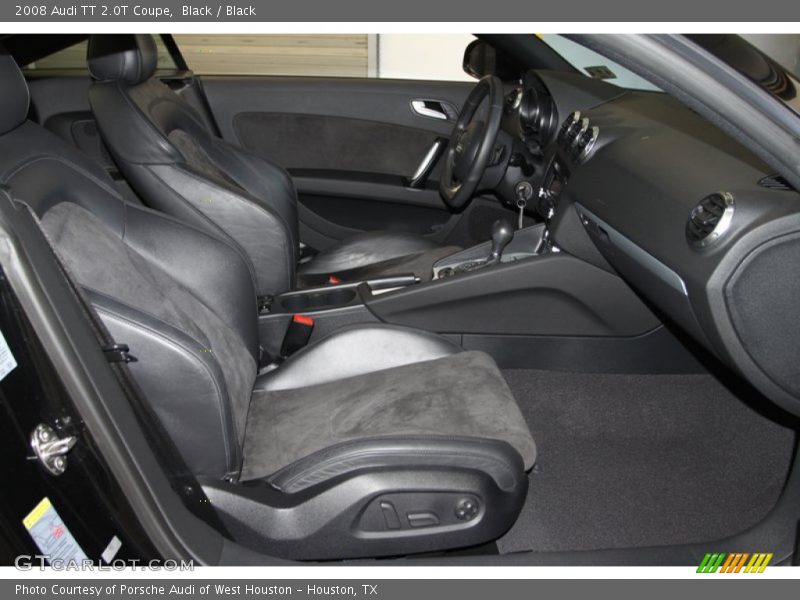  2008 TT 2.0T Coupe Black Interior