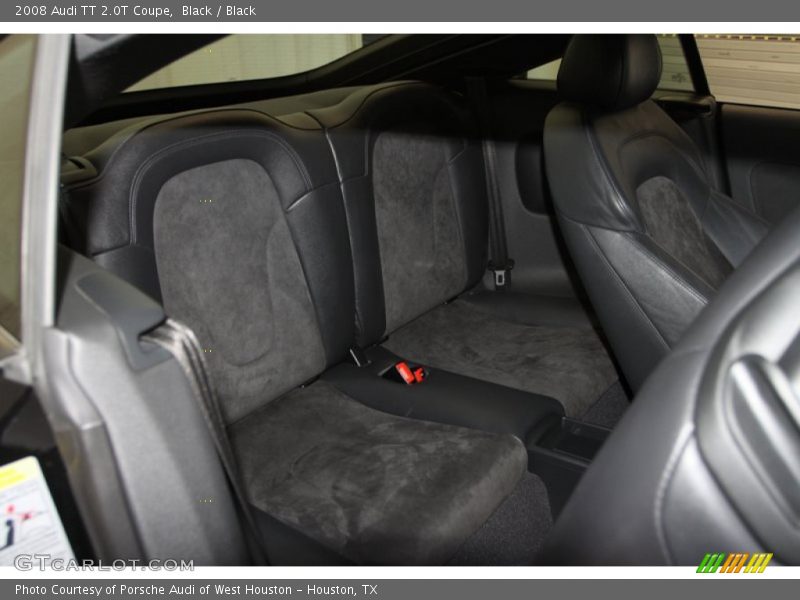 Rear Seat of 2008 TT 2.0T Coupe