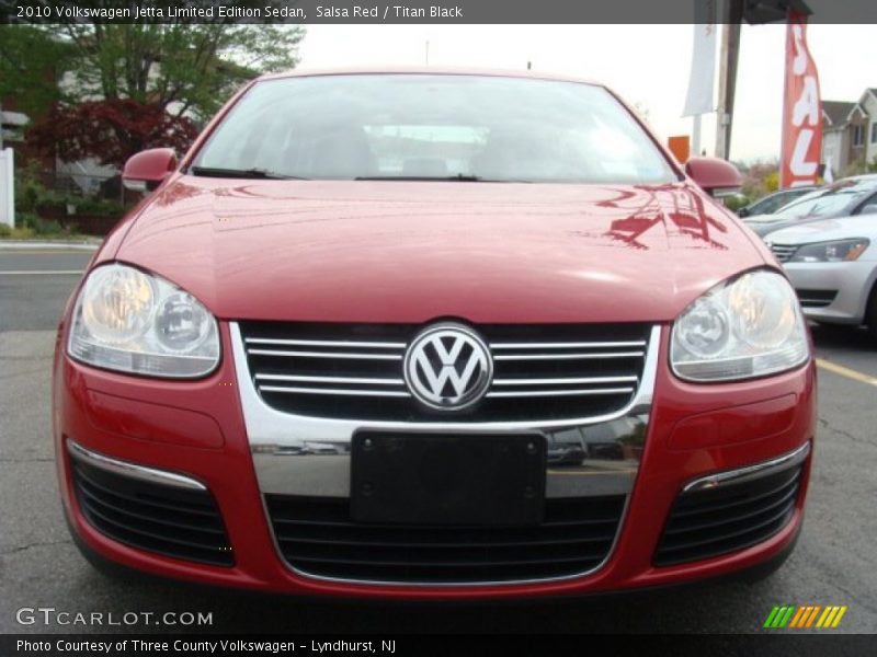 Salsa Red / Titan Black 2010 Volkswagen Jetta Limited Edition Sedan