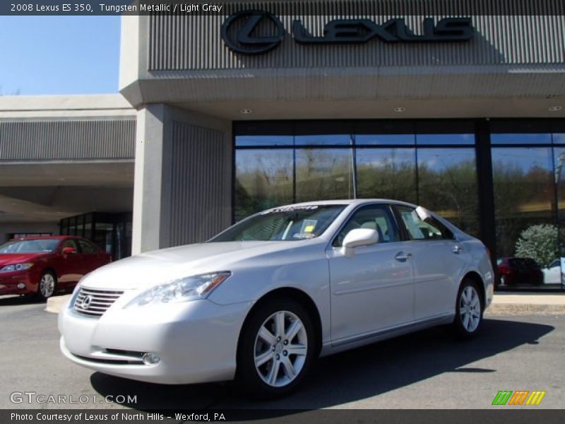 Tungsten Metallic / Light Gray 2008 Lexus ES 350