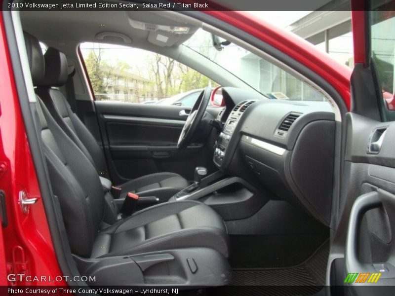 Salsa Red / Titan Black 2010 Volkswagen Jetta Limited Edition Sedan