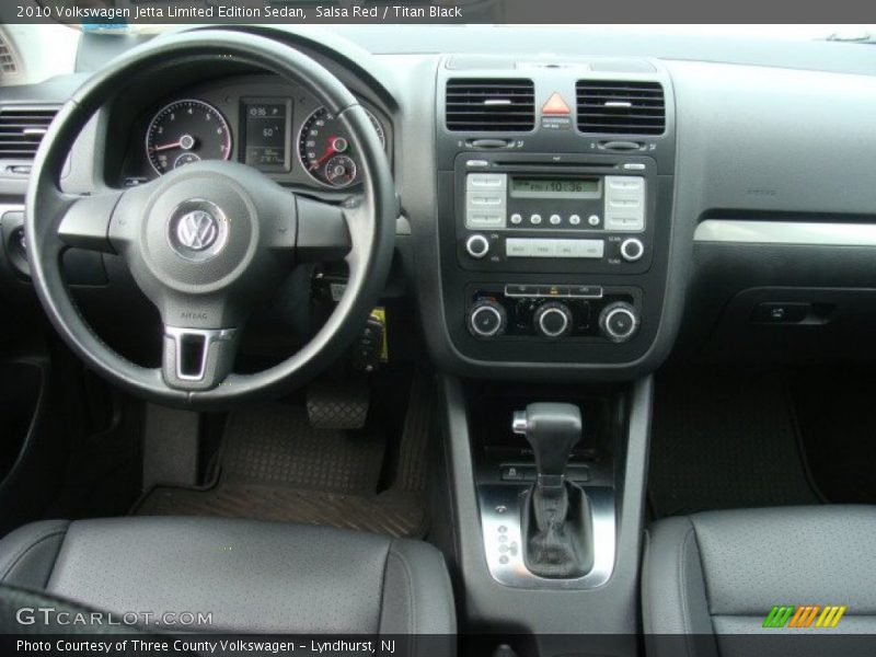 Salsa Red / Titan Black 2010 Volkswagen Jetta Limited Edition Sedan