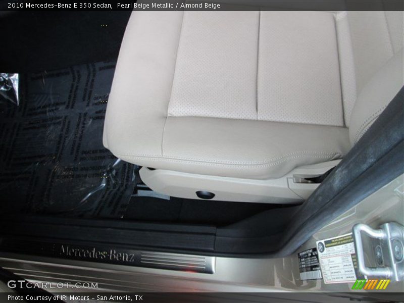 Pearl Beige Metallic / Almond Beige 2010 Mercedes-Benz E 350 Sedan