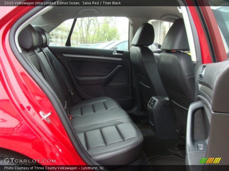 Salsa Red / Titan Black 2010 Volkswagen Jetta Limited Edition Sedan