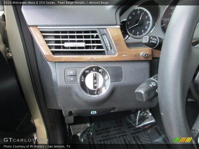 Pearl Beige Metallic / Almond Beige 2010 Mercedes-Benz E 350 Sedan