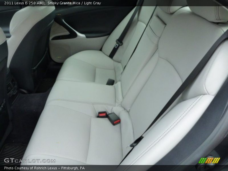 Rear Seat of 2011 IS 250 AWD