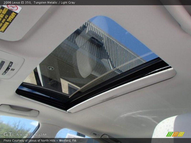 Tungsten Metallic / Light Gray 2008 Lexus ES 350