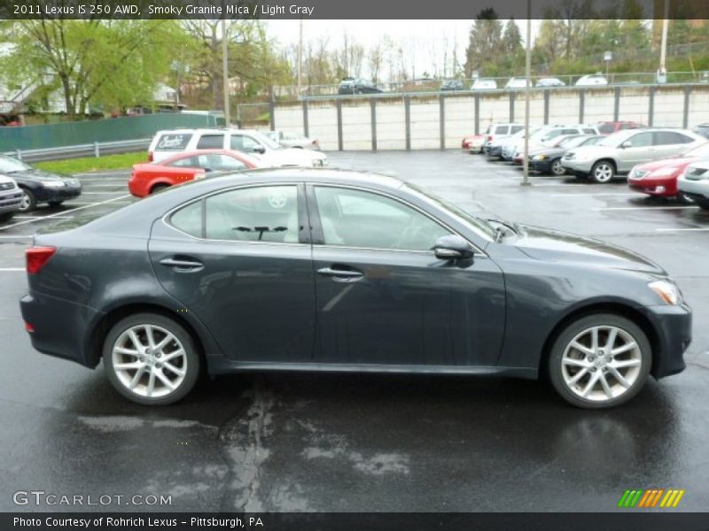 Smoky Granite Mica / Light Gray 2011 Lexus IS 250 AWD