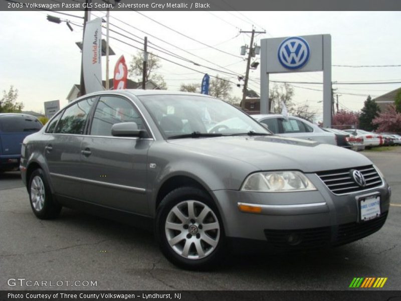 Silverstone Grey Metallic / Black 2003 Volkswagen Passat GLS Sedan
