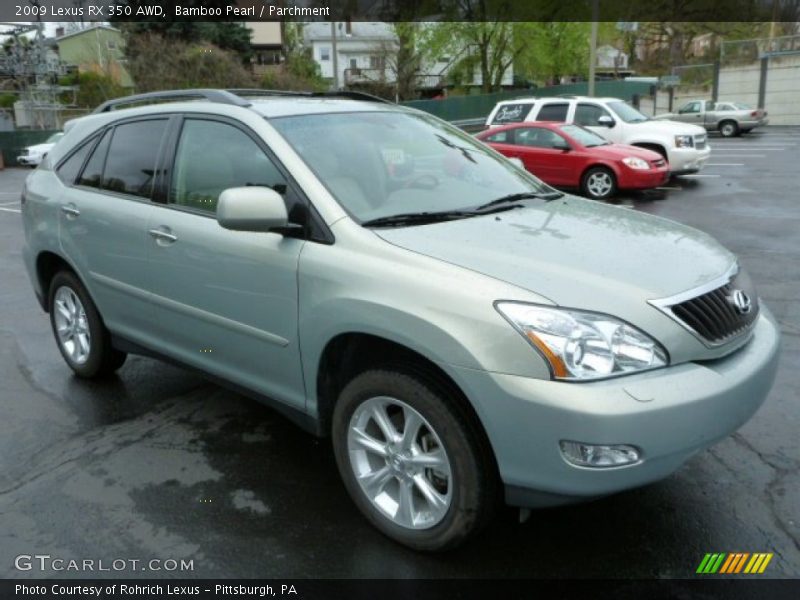 Front 3/4 View of 2009 RX 350 AWD