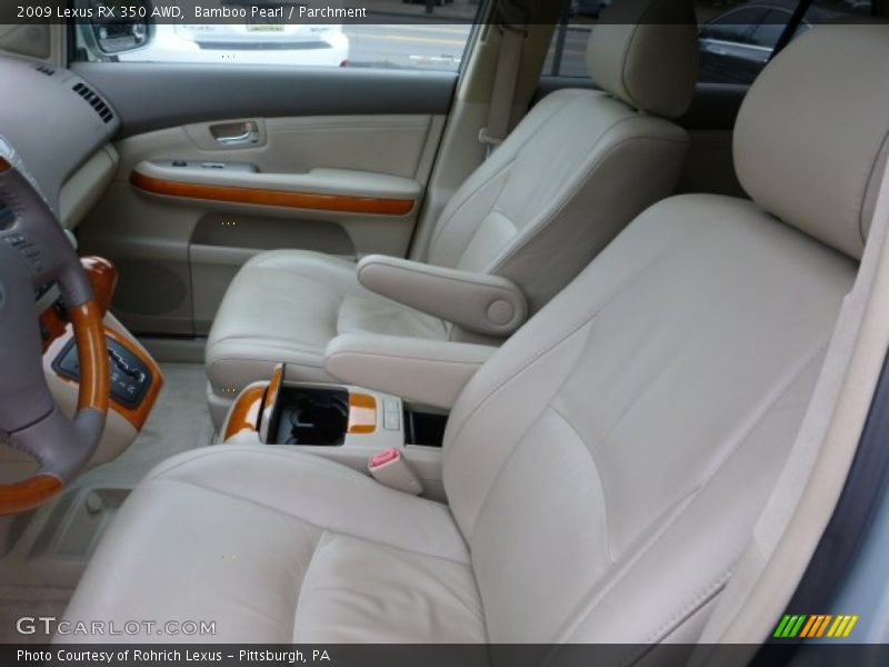  2009 RX 350 AWD Parchment Interior