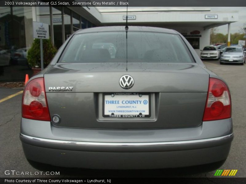 Silverstone Grey Metallic / Black 2003 Volkswagen Passat GLS Sedan