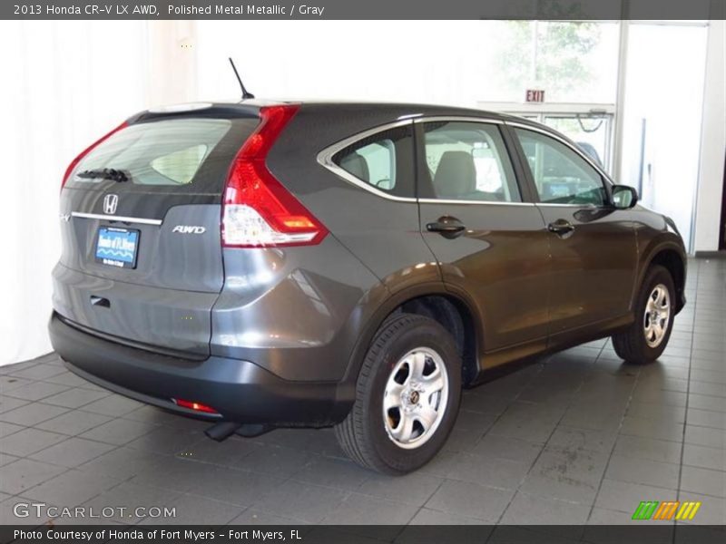 Polished Metal Metallic / Gray 2013 Honda CR-V LX AWD