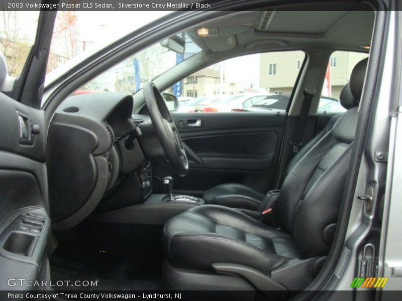 Silverstone Grey Metallic / Black 2003 Volkswagen Passat GLS Sedan