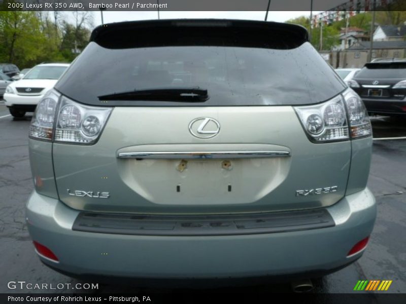 Bamboo Pearl / Parchment 2009 Lexus RX 350 AWD
