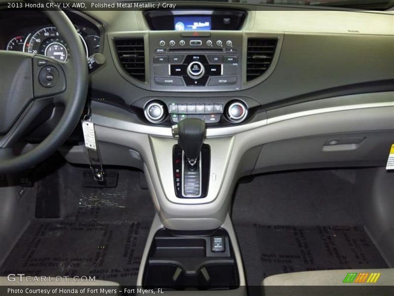 Polished Metal Metallic / Gray 2013 Honda CR-V LX AWD