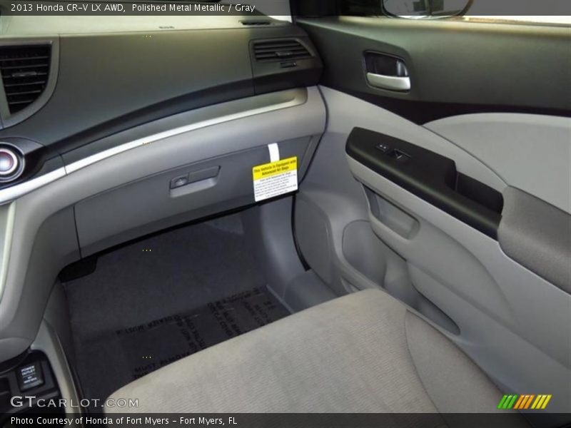 Polished Metal Metallic / Gray 2013 Honda CR-V LX AWD